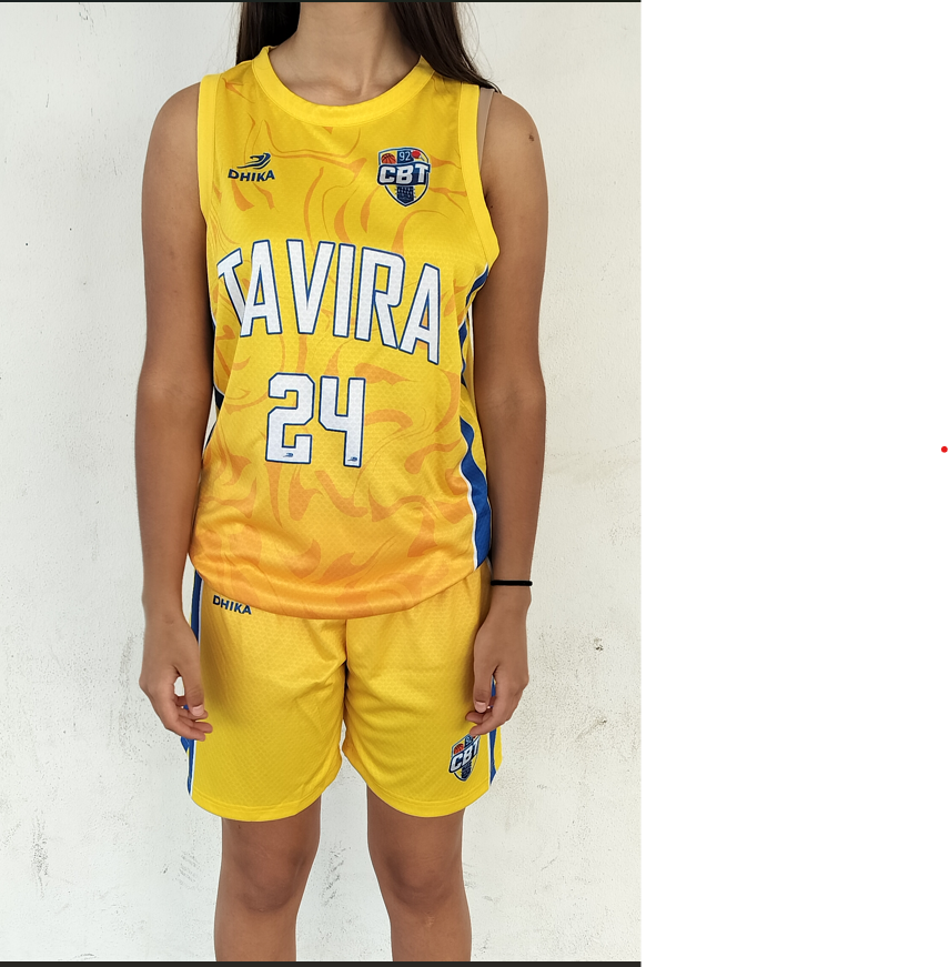 Equipamento basket frente