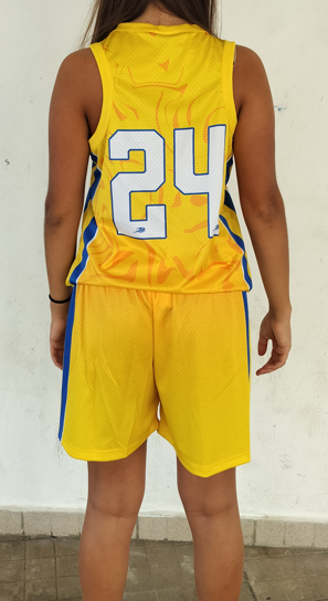 Equipamento basket tras
